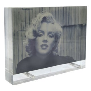 Double-Sided Acrylic Photo Frame, Italy, 1970s For Sale
