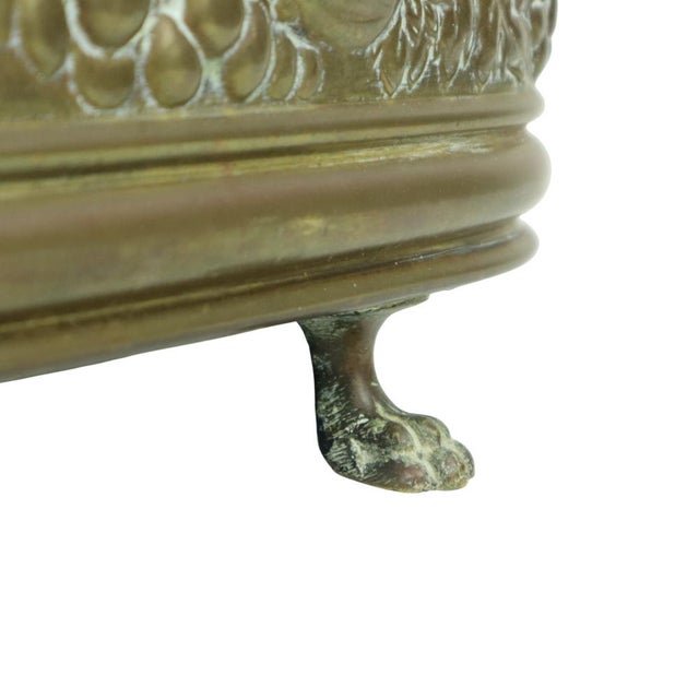 French Antique Copper Flower Pot Jardinière, 19th Century For Sale - Image 12 of 18