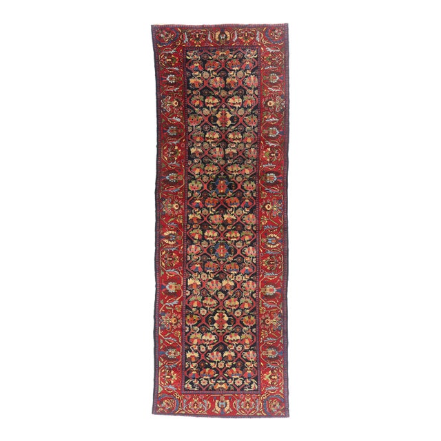 Late 19th Century Persian Bakhtiari Rug, 05'00 X 14'06 For Sale