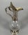 19th Century Rococo Crystal and Silver Ewers - a Pair For Sale - Image 6 of 8