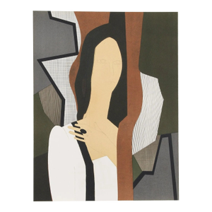 Minaux Original Lithograph Helene-Haleine Signed & Numbered 1974