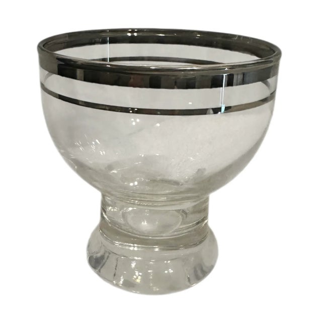 1950’s Javit Crystal Young Love Pattern Cocktail Glasses a Set of 5 For Sale - Image 9 of 9