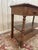 Napoleon III Console Table in Walnut and White Marble For Sale - Image 10 of 11