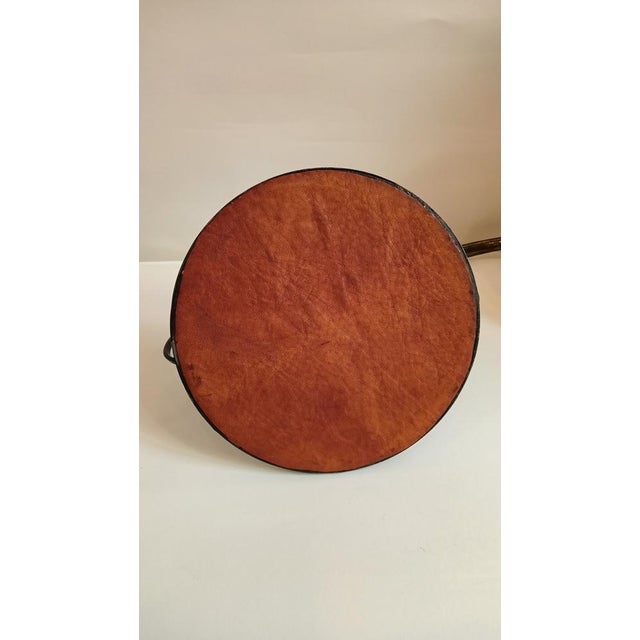 Large Desk Lamp in Brass and White Steel, Italy, 1950s For Sale - Image 16 of 17