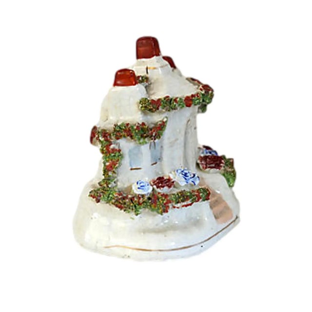 Staffordshire 19th Century Staffordshire Cottage Pastille Burner For Sale - Image 4 of 5