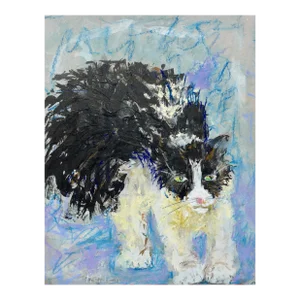Kitty, Drawing by Martha Holden