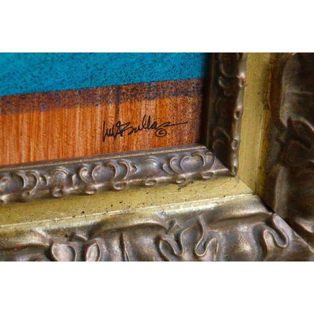 Will Bullas "Jack With a Beer Back" Original Signed Painting in Gilt Frame For Sale In Denver - Image 6 of 8