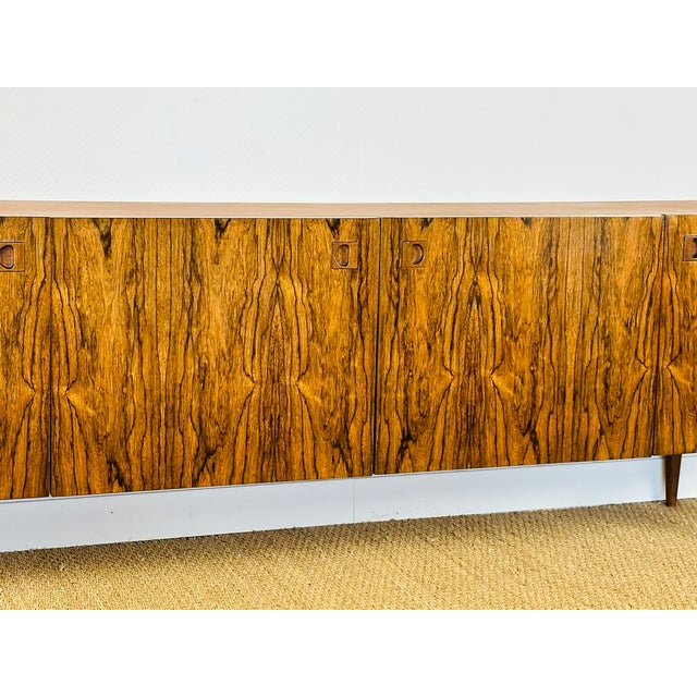 Scandinavian Rosewood Sideboard with Tapered Legs, 1960 For Sale - Image 12 of 18
