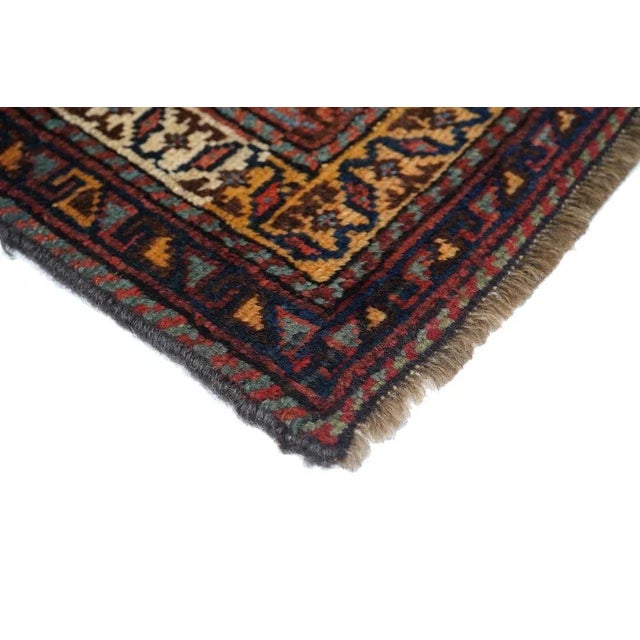 Textile Antique Afshar Rug 4'0'' x 6'2'' For Sale - Image 7 of 12