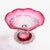 Pink 1960s Murano Style Art Glass Pink Candy Bowl For Sale - Image 8 of 11