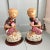 Late 20th Century Hand Painted Porcelain Chinoiserie Monkeys With Fruit on Wood Base - a Pair For Sale - Image 13 of 13