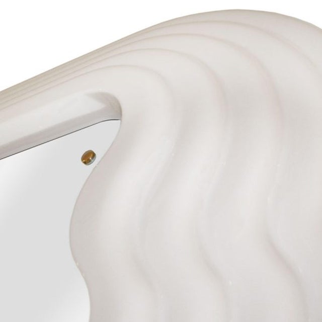 Ettore Sottsass Pink Neon Ultrafragola Mirror Lamp by Ettore Sottsass For Sale - Image 4 of 9