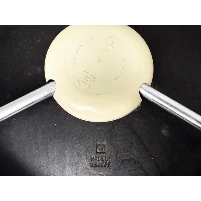 Mid-Century Modern High Dot Bar Stools by Arne Jacobsen for Fritz Hansen, Denmark, 1968, Set of 3 For Sale - Image 3 of 8