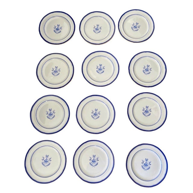 Bring a timeless sense of English sophistication and Neoclassical charm to your next tablescape with this exceptional set...