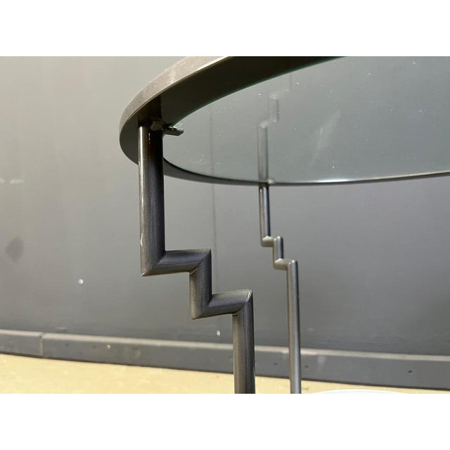 Postmodern Side Tables, 1980s, Set of 2 For Sale - Image 6 of 12