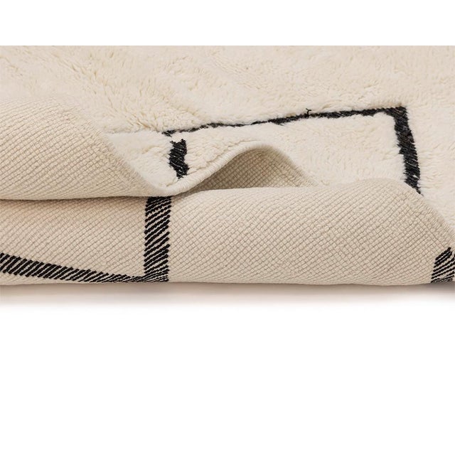 Early 21st Century Hand-Knotted Wool Rug by Azele Studio For Sale - Image 5 of 11