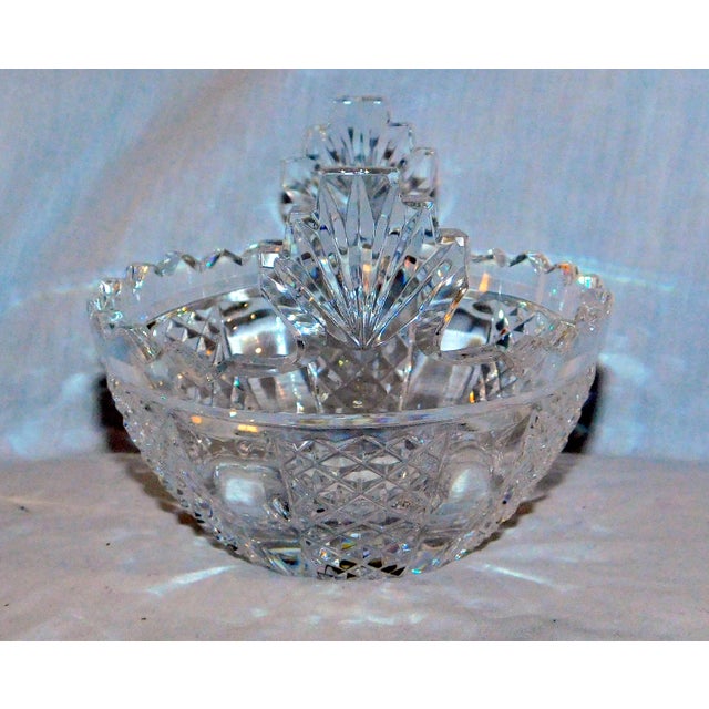 Vintage Waterford Crystal Basket Chairish
