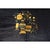 Navy Blue 1920s Antique Navy Blue Vase Floral Deco Antique Chinese Peking Knotted Rug For Sale - Image 8 of 9