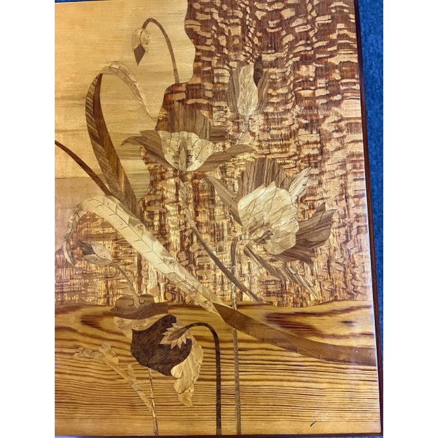 Galle Style Art Nouveau Parlor Table For Sale - Image 11 of 13