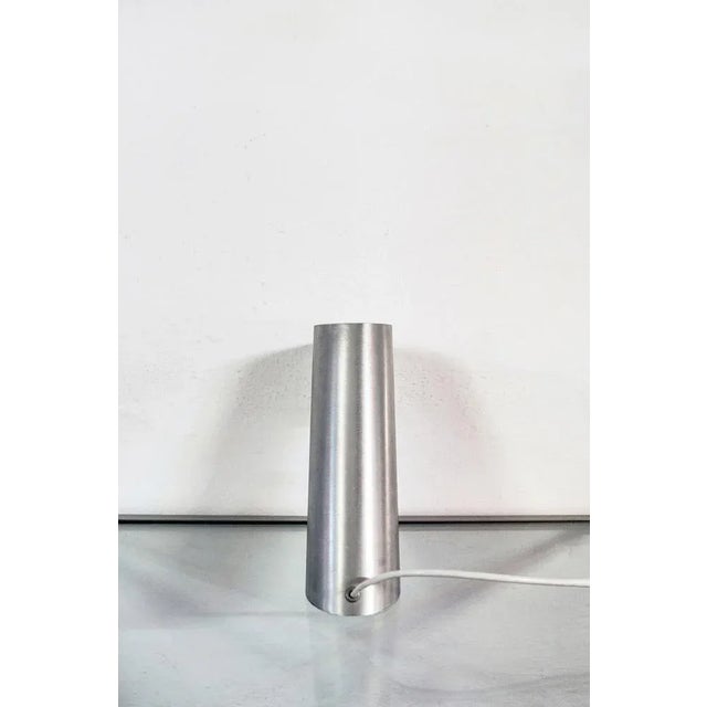 Chromed Aluminium Table Lamp, Italy, 1970s For Sale - Image 3 of 8