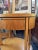 1980s Charles Pfister for Baker Furniture Oval Burl Veneer 1 Drawer Nightstand For Sale - Image 9 of 12