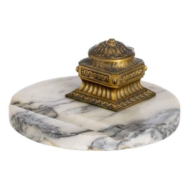 Tabletop Inkwell, 19th Century For Sale