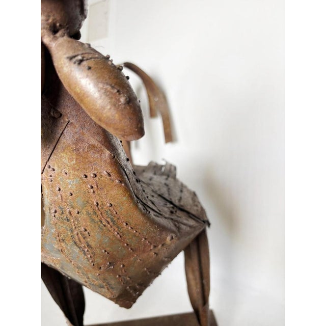 1950s Vintage Metal Rooster, France, 1950 For Sale - Image 5 of 11