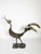 Metal rooster sculpture, France, 1970s, with an expressive and decorative style. Made of hammered metal, this piece is...