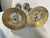 1950s Large Brass and Marble Candle Holders - A Pair For Sale - Image 14 of 17
