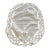 Vintage Crochet Linen Dolly Table Decor For Sale