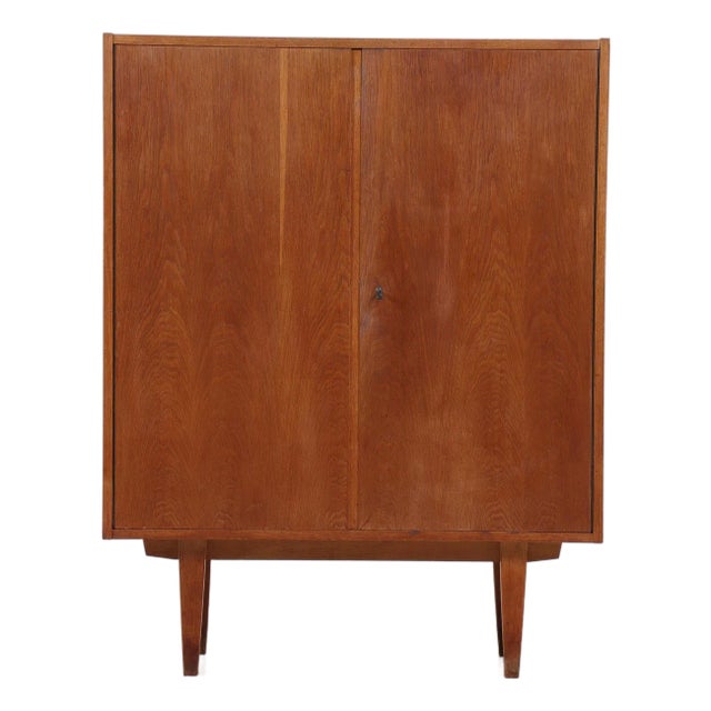 Mid-Century Model 602/B Linen Cabinet from Hellerau, 1960s For Sale