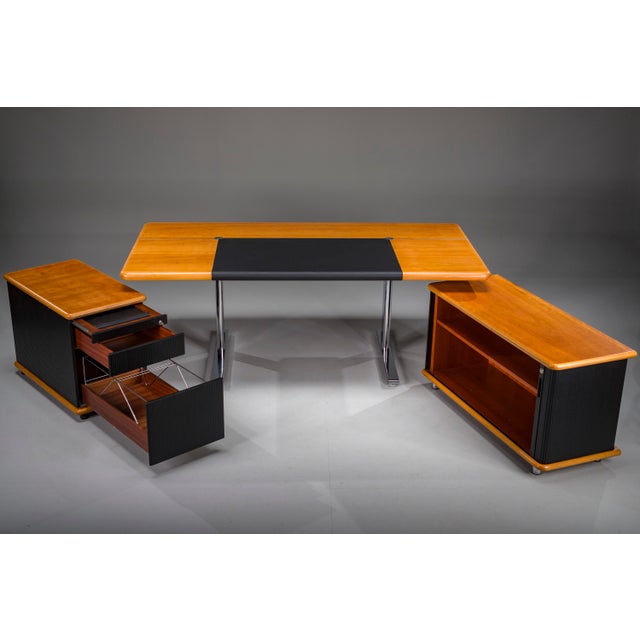 Executive Office Set from Walter Knoll / Wilhelm Knoll, Germany, 1970s, Set of 3 For Sale - Image 18 of 18