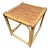 Vintage Bamboo Side Table For Sale