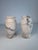 Offering a pair of small hand carved alabaster vases. Set them among your collectibles.