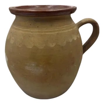 Antique Hungarian Folk Art Pottery For Sale