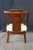 Antique 19th C. Mahogany Regency Empire Klismos Library Desk Gondola Arm Chair For Sale - Image 11 of 18