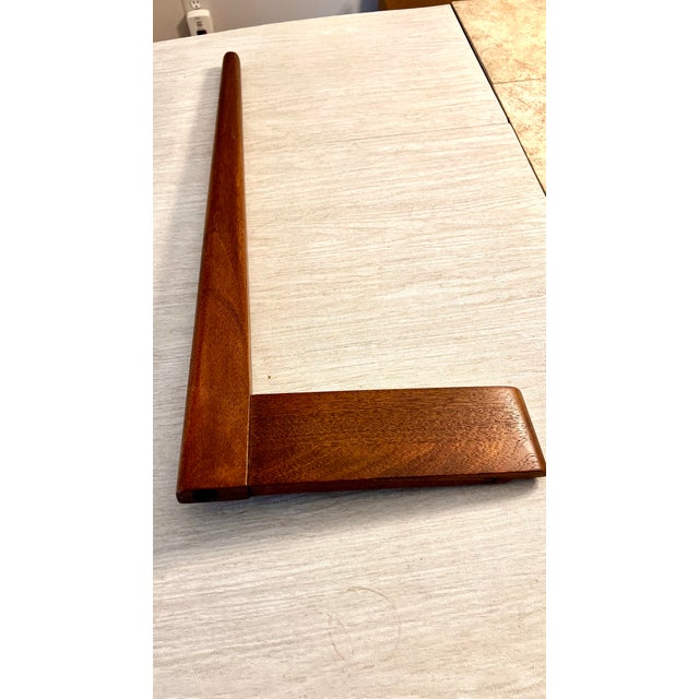 Walnut Drop-Leaf Extension Dining Table, 1950s Mid-Century Modern For Sale - Image 16 of 16