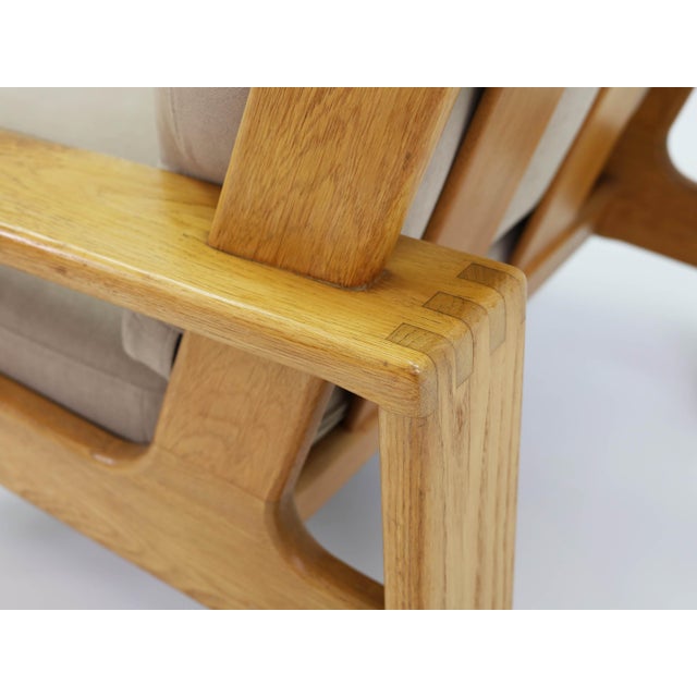 Bonanza Armchairs and Coffee Table in Oak by Esko Pajamies for Asko, Finland, 1966, Set of 3 For Sale - Image 13 of 18