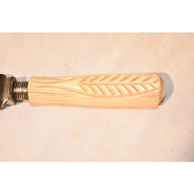 Hallmarked 1901 Sheffield Bread Knife For Sale - Image 4 of 7