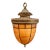Late 19th Century Neoclassical Slag Glass Pendant Lantern For Sale