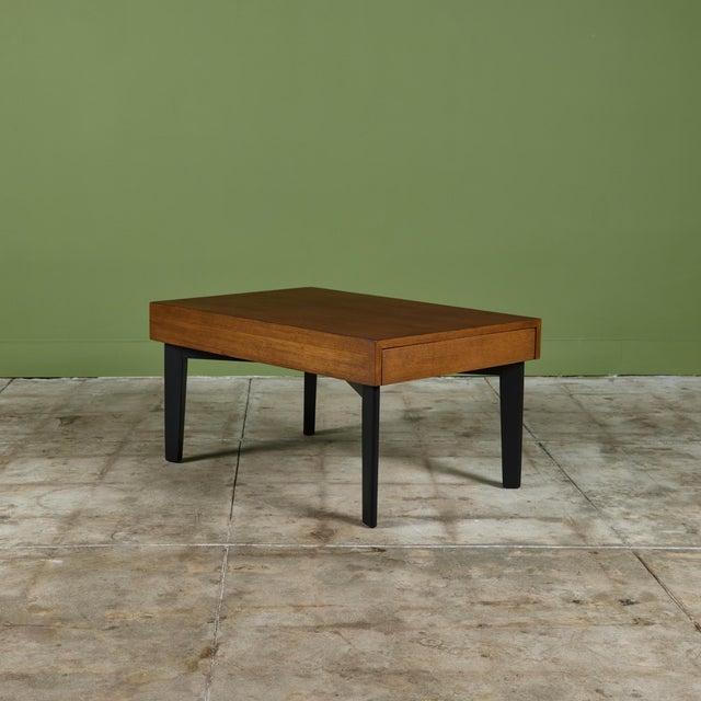 Wood George Nelson Extendable Coffee Table with Removable Trays for Herman Miller For Sale - Image 7 of 16