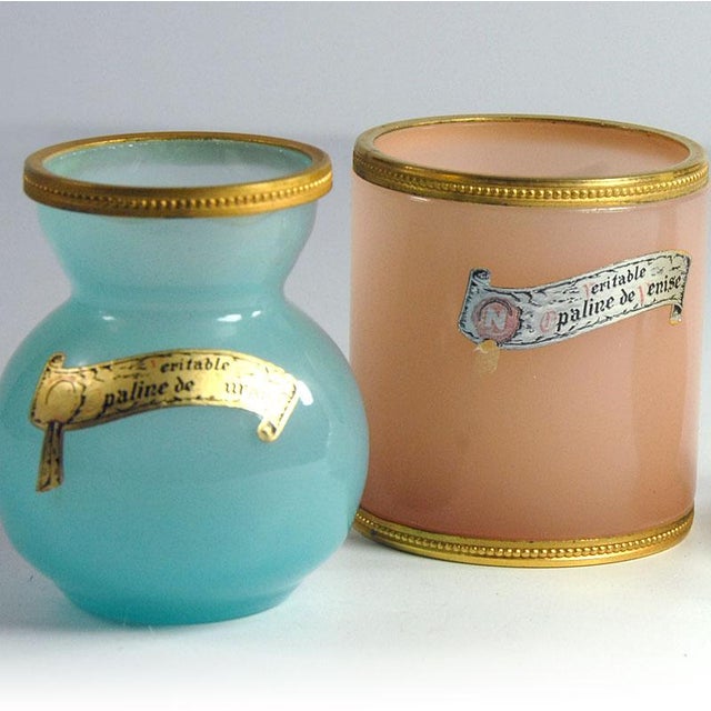 Opaline Glass Vases from Nason, 1960s, Set of 3 For Sale - Image 6 of 9