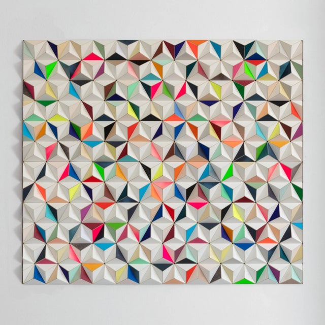 Contemporary Sebastian Welzel, AIS-8 Topographie, 2025, Cardboard, Limited Edition of 20 For Sale - Image 3 of 6