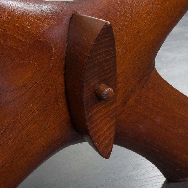 Teak Coffee Table by Illum Wikkelsø for CF Christensen, Denmark, 1960s For Sale - Image 9 of 14