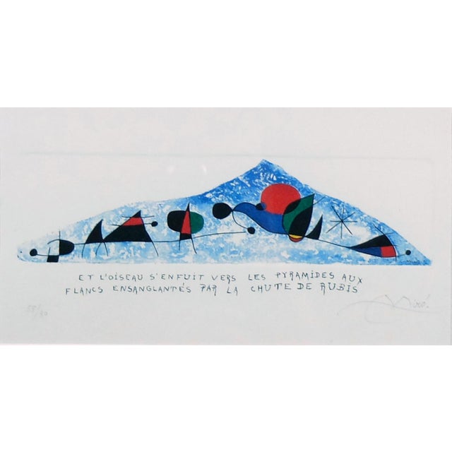 Edition 58/80 Hand-signed Certificate of authenticity Work published in a Maeght Editeur catalog Created in 1954, this...