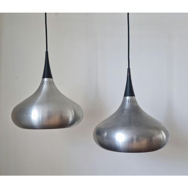Mid-Century Orient Pendants Orient by Jo Hammerborg for Fog & Mørup, Denmark, 1968, Set of 2 For Sale - Image 6 of 15