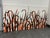 Abstract Victor Langer Graphilia Printed Canvas Panels, Circa 1973 For Sale - Image 3 of 12