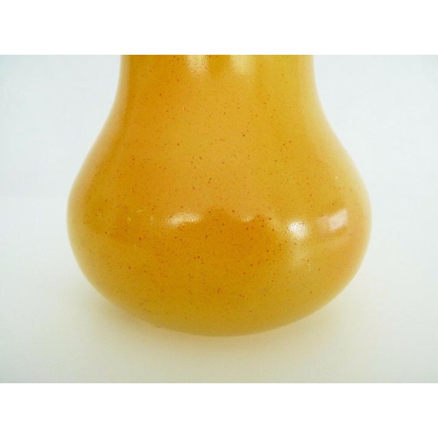 Blue Art Nouveau Vase with Geometric Patterns by François Théodore Legras, 1920s For Sale - Image 8 of 11