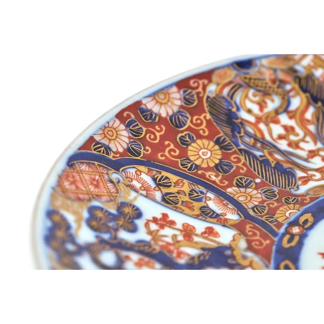 Antique Japanese Imari Charger, 1900 For Sale - Image 6 of 9