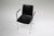Wood Mid-Century Modern Black Chair in with Armrests, Belgium, 2000s For Sale - Image 7 of 11